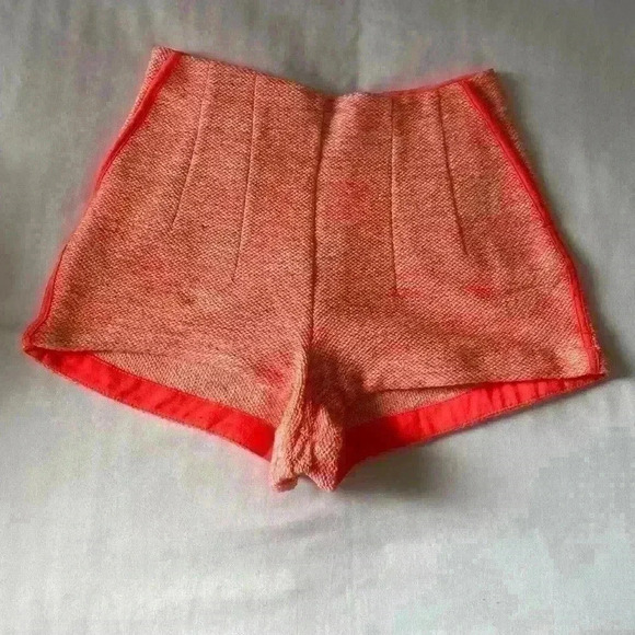 H&M Neon Pink Orange Shorts
